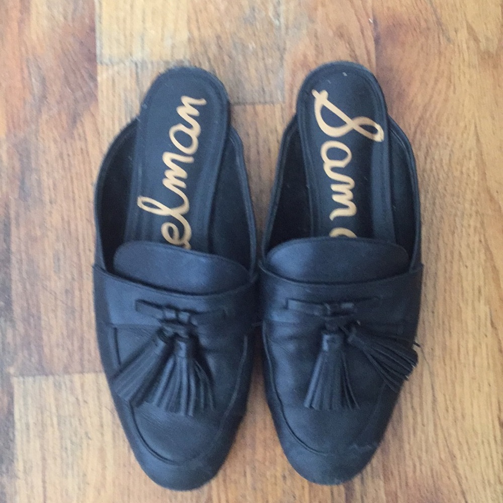 Sam Edelman Black Mules Size 6